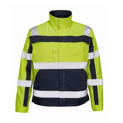 Arbeitsjacke "CAMETA" Safe Compete - XXL - fluor gelb/marine