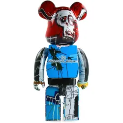 Medicom 400% + 100% Bearbrick Jean-Michel Basquiat "Special"