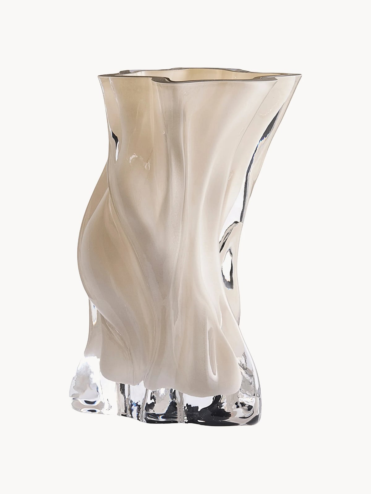 AYTM Mondgeblazen vaas Vena, Hoogte: 25 cm