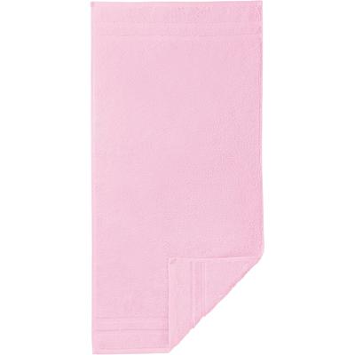 Handtücher EGERIA "Micro Touch", rosa, B:50cm L:100cm, Walkfrottee, Obermaterial: 100% Baumwolle, Handtücher, Streifenbordüre, extrem saugfähig & flauschig, 100% Baumwolle