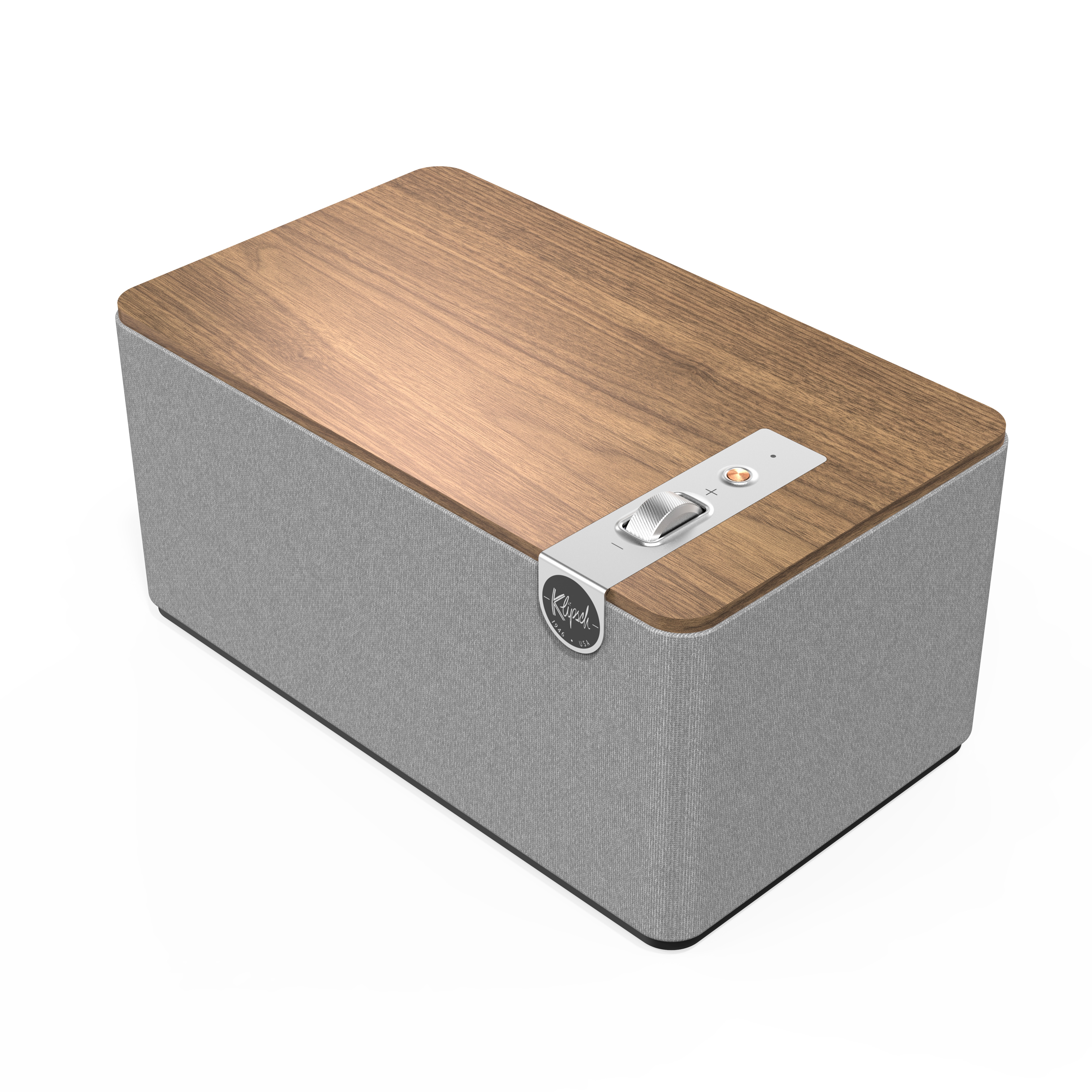 Klipsch The Three PLUS Premium Bluetooth-Lautsprecher walnuss 1071968