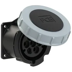 PCE 3272-7f70v CEE-Anbausteckdose (70x70mm) 32A 7p 7h IP66/IP67 32727f70v
