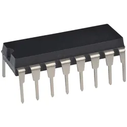 SN 74LS145N TEX - BCD-zu-Dezimal-Decoder/Treiber, 10 Ausgänge, 5 V, DIL-16