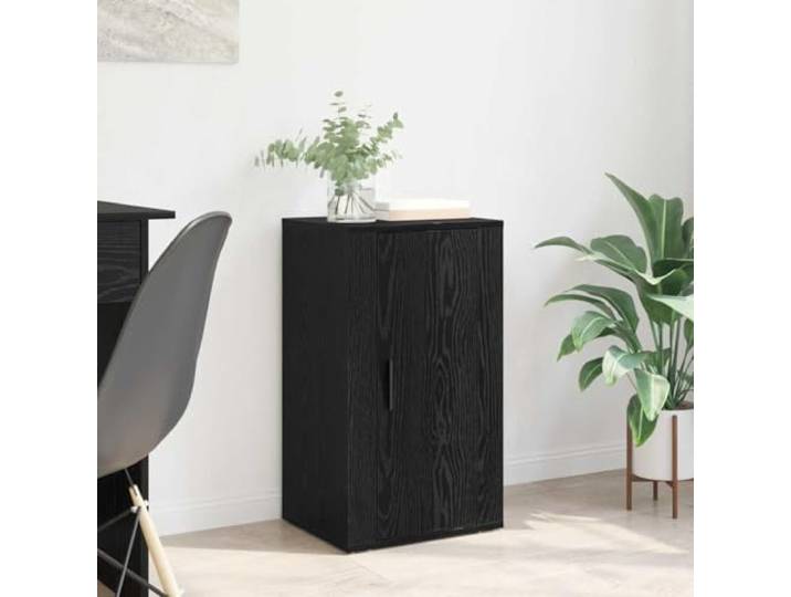 HEFZGDB Weißes Sideboard aus Holzwerkstoff mit Tür, langlebiges Sideboard für die Wohnung mit geräumigen Fächern und Stabiler Oberplatte, praktisches mit Tür
