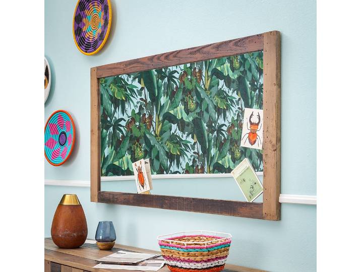 Miroir rectangulaire 120 x 70 x 3cm Marron/Marron Cadre : pin massif huilé Miroir 120 x 70 x 3cm