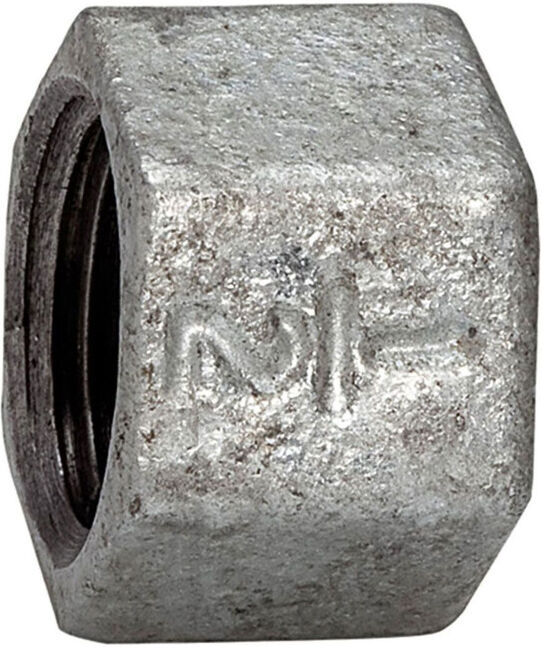 Riegler Bouchon 300, FI, Rp 1 1/2, fonte malléable noire galvanisée à chaud (TFK 300-112)