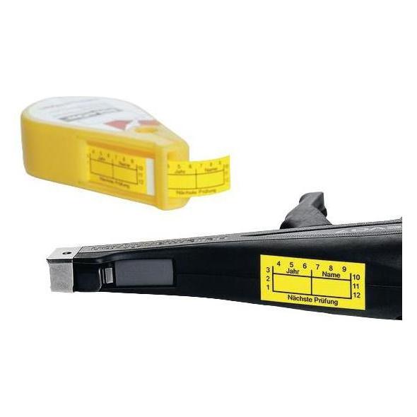 HellermannTyton QNPRUEFYPH-103-YE Prüf- Etiketten Geprüft gelb 590-00162 (590-00162)