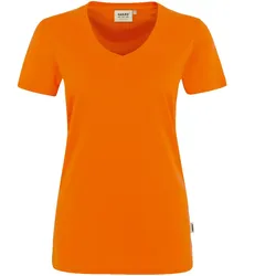 Damen V-Shirt "PERFORMANCE" 181 - L - Orange