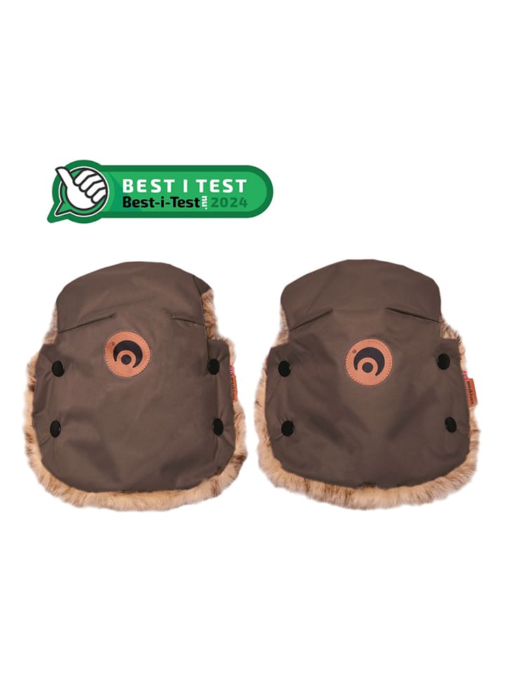 easygrow Handmuffs "Basic" in Braun - onesize