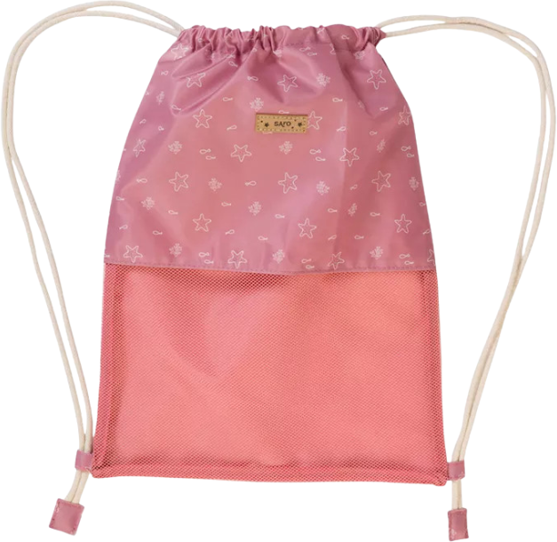 Saro Mochila Saco Anti-Areia Rosa