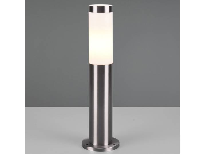 Borne lumineuse Trioto Type B Ø 12cm Blanc/Argenté