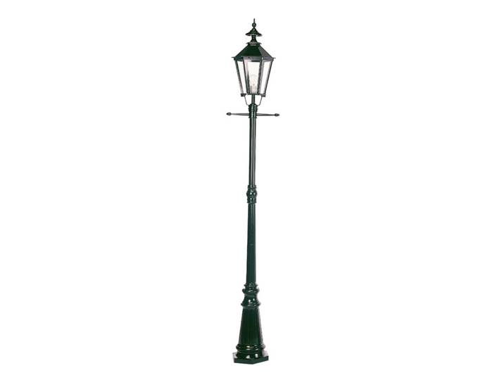 K.S. Verlichting Mastleuchte Manchester 1-fl. schwarz MANCHESTER, dimmbar, klar / transparent, Glas