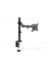 DIGITUS Universal Single Monitorhalter mit Klemmbefestigung Schwarz (DA-90399)