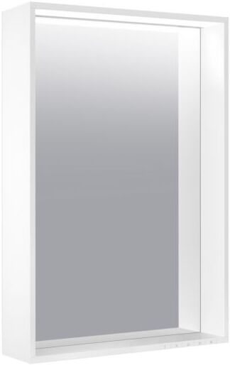 Keuco X-Line Lichtspiegel 33297141500, Trüffel,  500x700x105mm, mit LED-Beleuchtung
