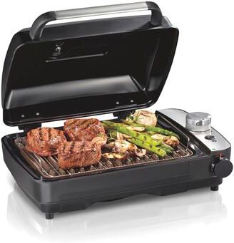 Hamilton Beach® Indoor Searing Grill with Hot/Cold Smoke Infuser