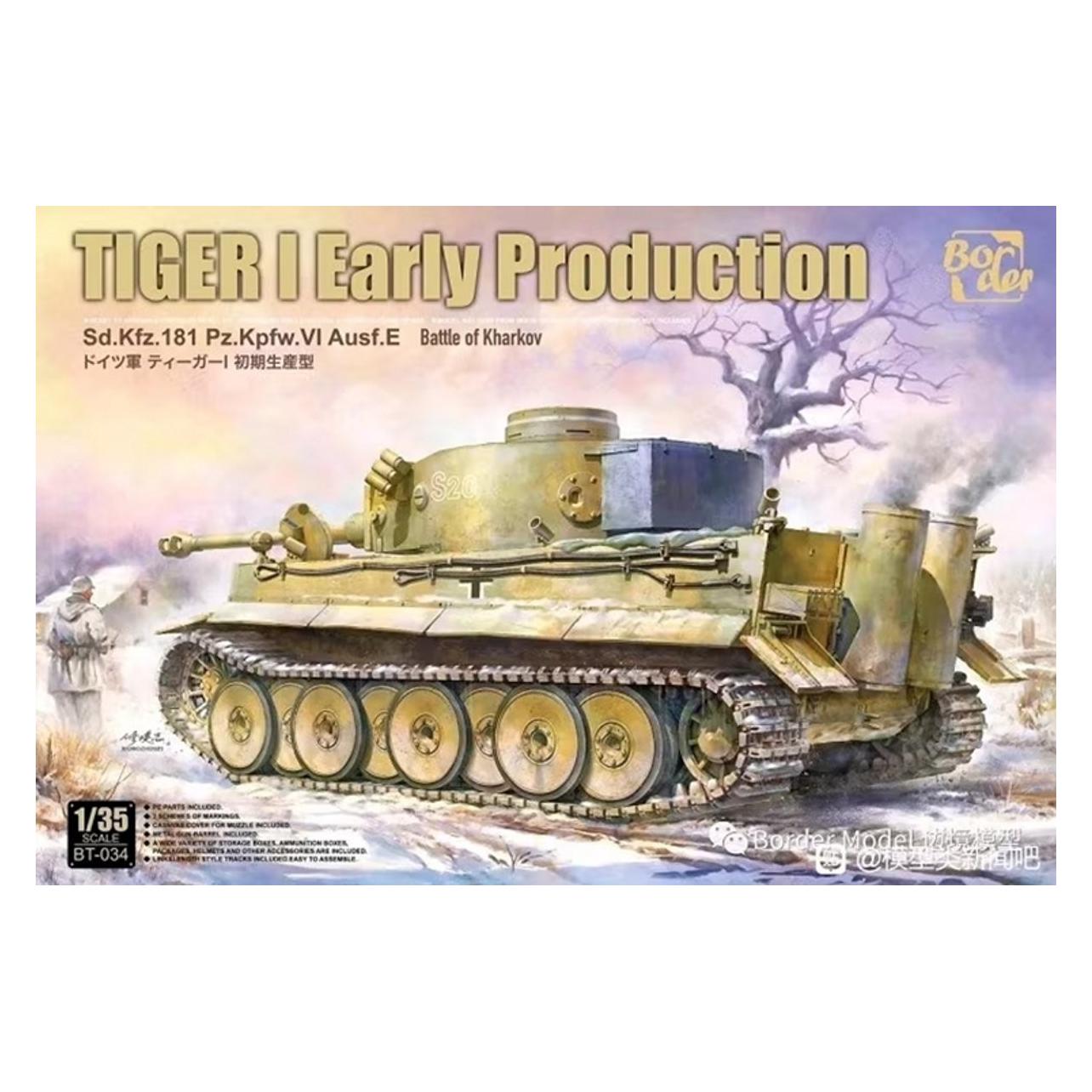 Border Model Tigre I Produzione Iniziale Battaglia di Kharkov (BMBT034)
