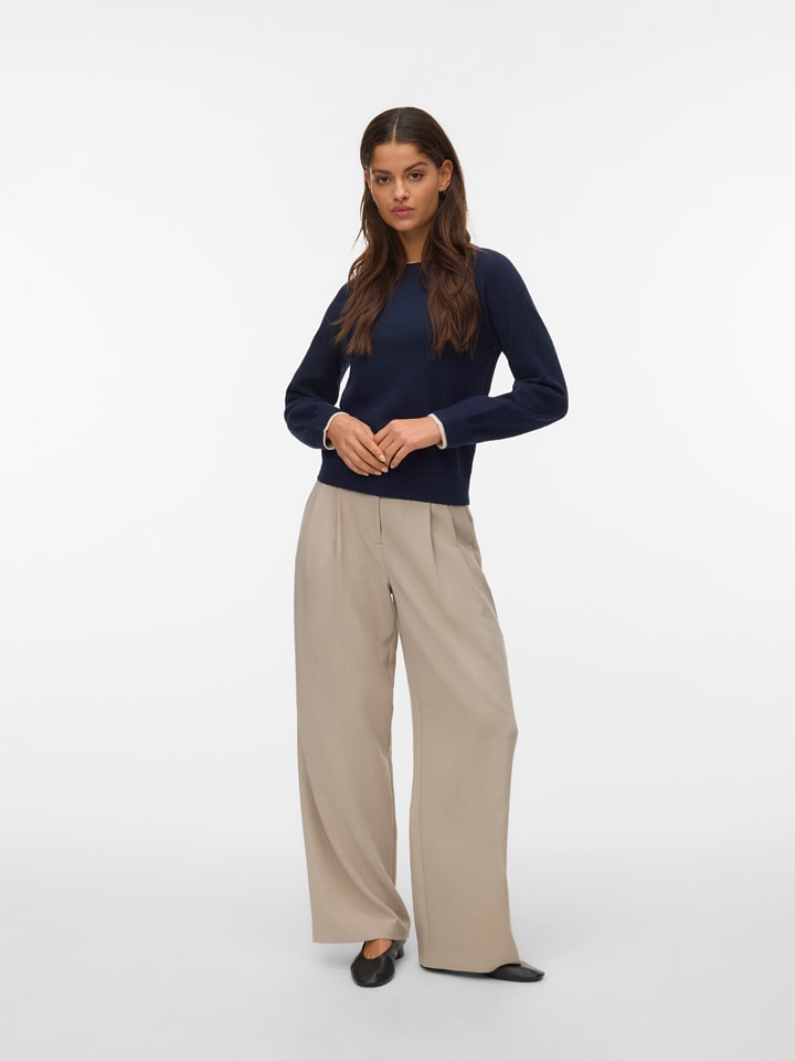 Vero Moda Pullover in Dunkelblau - L