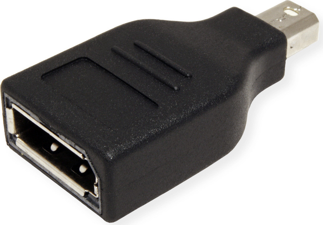 VALUE DisplayPort adapter, Mini DP (vrouwelijk) naar DisplayPort (mannelijk)