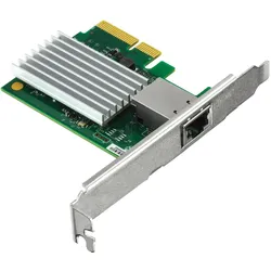 Trendnet TEG-10GECTX (RJ45), Netzwerkkarte, Grau, Grün