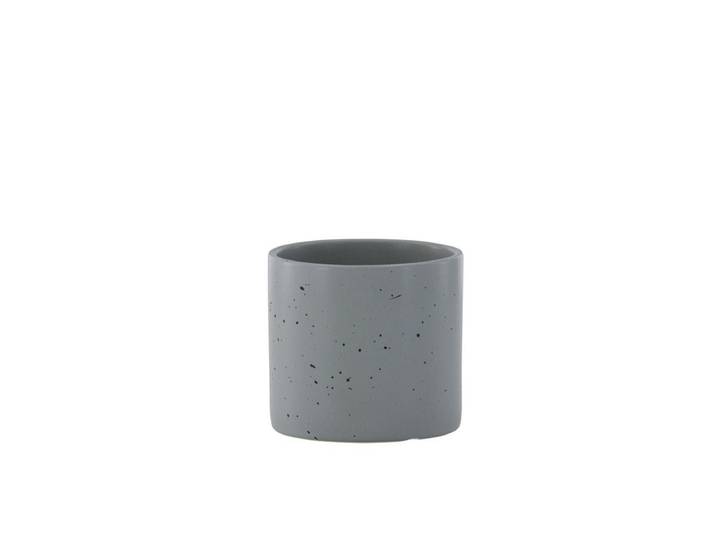 Blumentopf Lumen - im schlichten Design aus Keramik - Anthrazit - Luxusbetten24