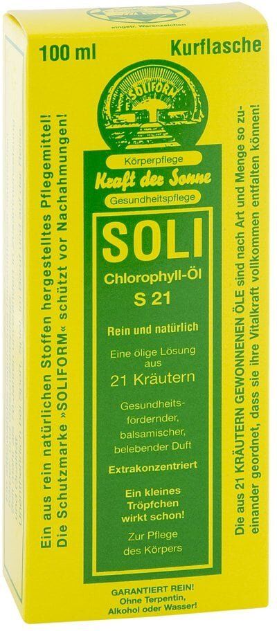 Soli-chlorophyll-öl S 21