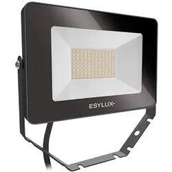 ESYLUX OFL Basic LED-Strahler 30W 3000K, schwarz