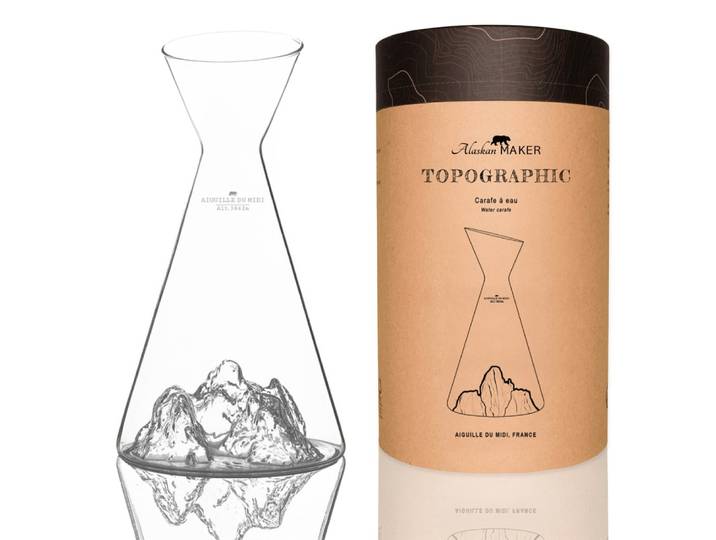 Carafe à eau aiguille du midi
