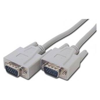 Logo Video-Kabel VGA-Stecker (D-sub) - VGA-Stecker (D-sub), 2m, grau (2 m) (61119055)