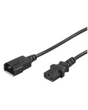 Goobay Wentronic NK 100 S-200 2m Schwarz Stromkabel Netzkabel 2.0m (50081)