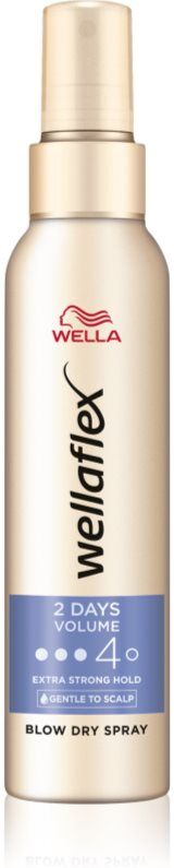 Wella Wellaflex 2 Days Volume spray pour protéger les cheveux contre la chaleur 150 ml