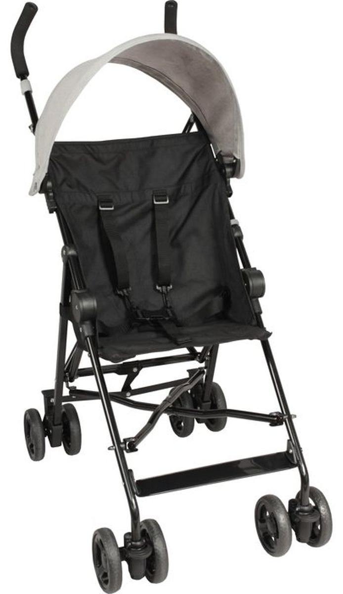 Looping Fixed Stroller met Canopy - Black Heather