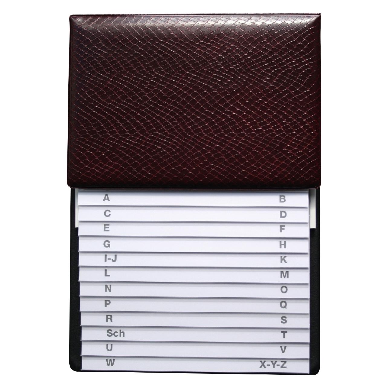 Rnk Verlag Telefonregister, weinrot, (B)160 x(H)230 mm (1716-2)