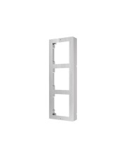 Hikvision Türstation Aufputzr. 3fach Edelstahl Digital Technology (DS-KD-ACW3/S)
