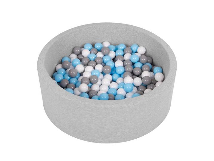 SELONIS Bällebad rundes Bällebad, (Bällepool mit bunten Bällen, 300-tlg., Bällepool mit bunten Bällen), Made in Europe