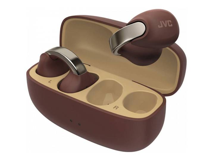 JVC Kopfhörer (Multipoint-Verbindung für zwei Geräte, per App steuerbar, Bluetooth, Wasser- und schweißfest nach IPX4)