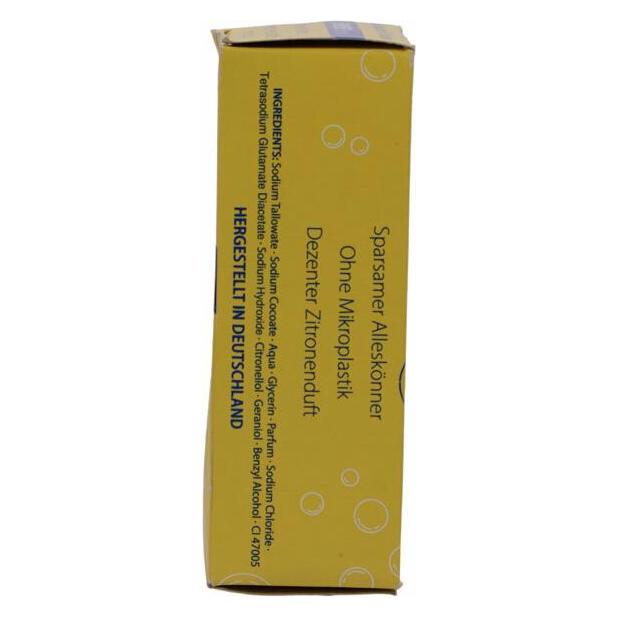 Kappus Zitronen Kernseife Clean Soap Lemon 150 g (Kernseife, 150 g) (14630)