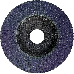Lamellenschleifteller verox® Zirkokorund Körnung:ZK 60 115 mm