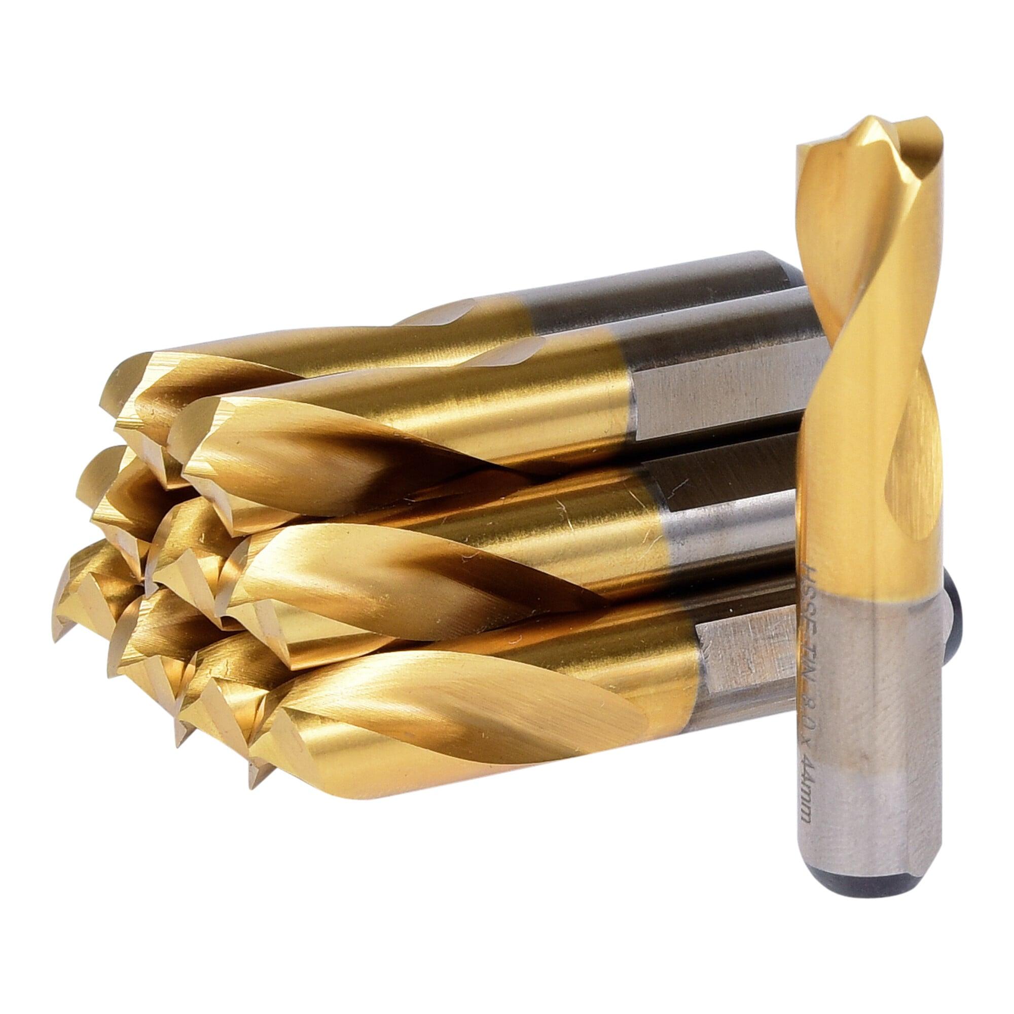 KS Tools HSSE-TiN Schweißpunkt-Bohrer, Ø 8mm, 10er Pack (332.0809)