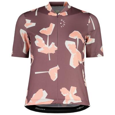 Maloja - Women's HochgallM. 1/2 - Radtrikot Gr XS braun