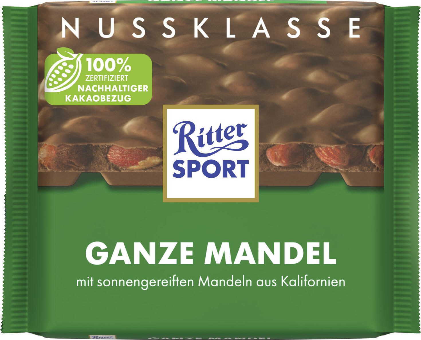 Ritter SPORT Ganze Mandel Schokolade 100,0 g 4025