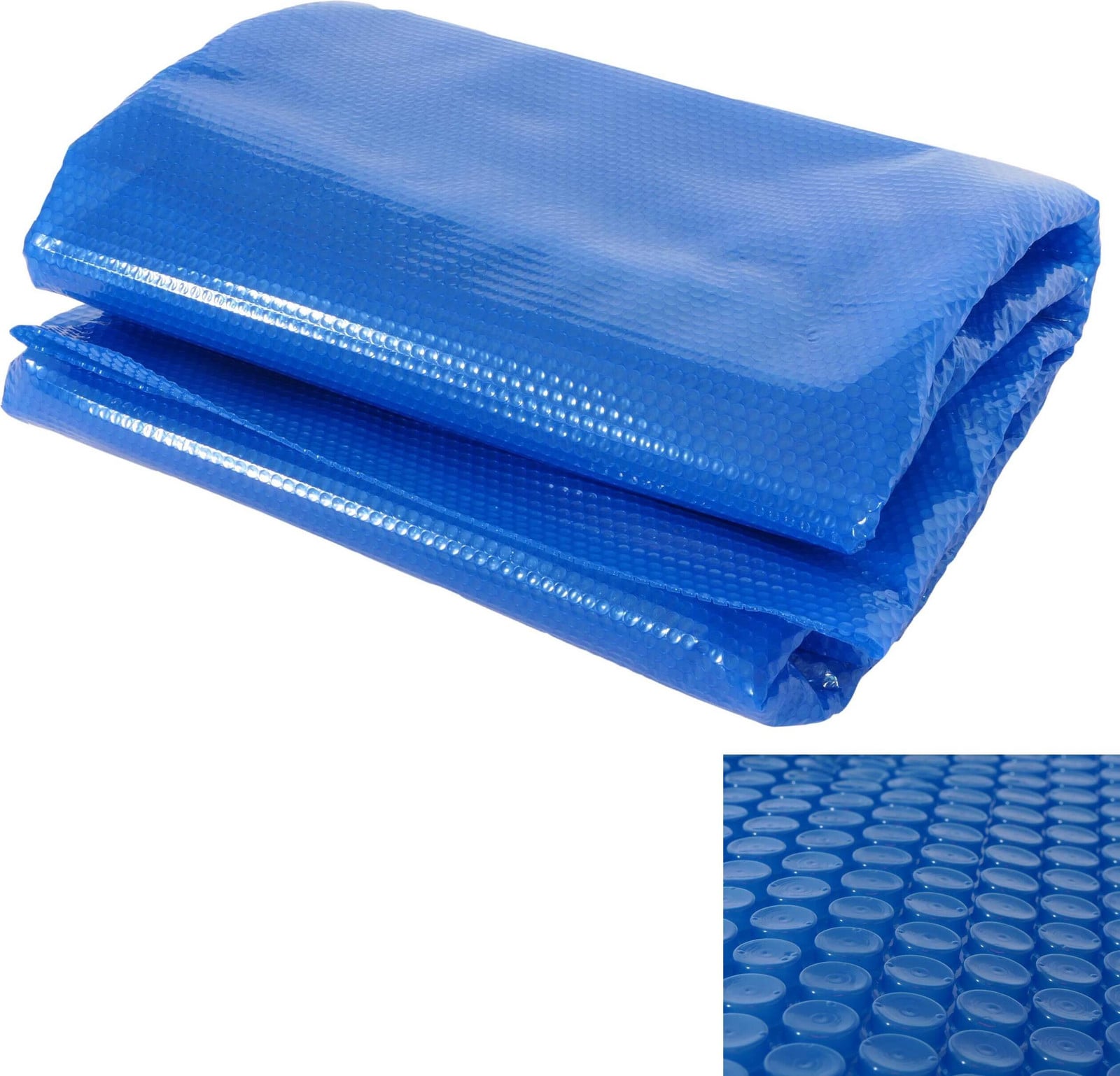 Mendler Blauwe Zwembadafdekking voor Warmte en Zonlicht, 6 x 4 meter, 400 µm