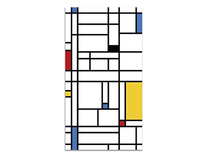 Panorama Tapis Vinyle du Sol Cuisine Salle de Bain - Différentes Tailles - (Mondrian 120x160 cm)