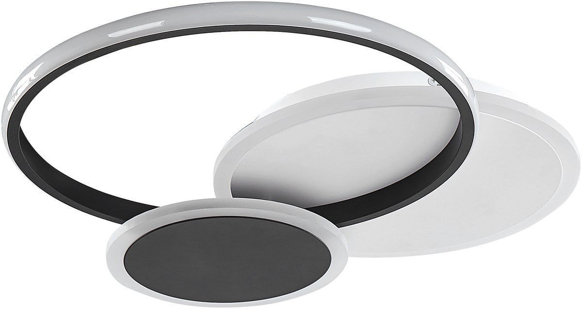 Beliani Moderne Ronde Plafondlamp met LED - Aluminium en Plastic