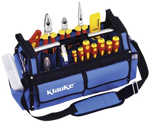 Klauke KL920B22 KL920B22 Werkzeug-Umhängetasche bestückt 22teilig (B x H x T) 350 x 200 x 200mm