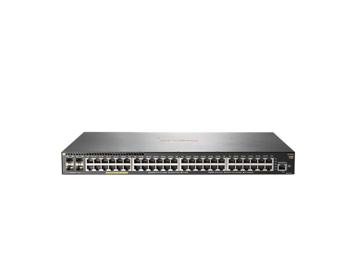 HPE Aruba Networking Aruba 2930F 48G PoE+ 4SFP+, Géré, L3, Gigabit Ethernet (10/100/1000), Connexion Ethernet, supportant l'alimentation via ce port (