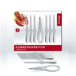 triangle Hummergarnitur, 7-teilig i.K.
