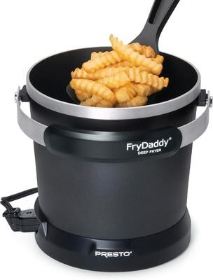 Presto FryDaddy Electric Deep Fryer,Black