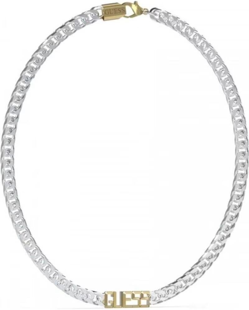 Guess Collar Con Barra Logo Jumn03204jwygstt-U 45cm Unisex