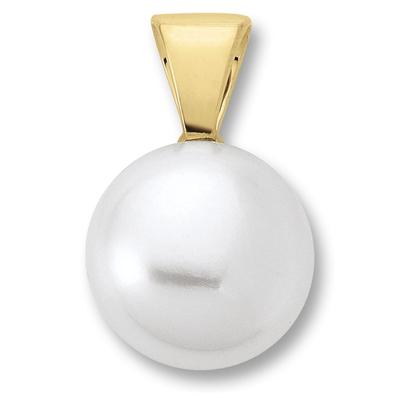 Kettenanhänger ONE ELEMENT "Anhänger aus 585 Gelbgold", gold, Schmuckanhänger, Damen, Gelbgold 585 Gold Perlen, Gelbgold 585, Gold, Perlen, Kettenanhänger, Ihr persönliches Symbol – liebevoll gearbeitet für jeden Tag