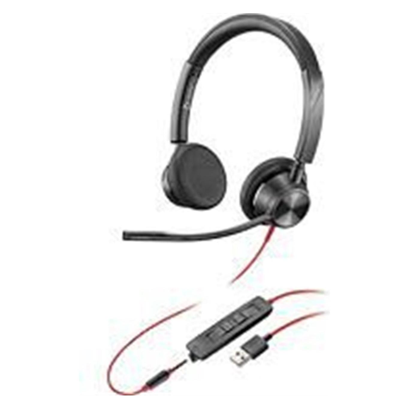 HP Poly Blackwire 3320 USB-C Headset (Kabelgebunden, USB-C) (213935-101)